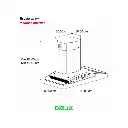 PRI-TOUCH90-AC Campana Prisma touch 90cm 3 velocidades acero Drija 3.webp