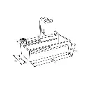 FLUSSO 75 Fregadero Flusso 75 1 tina + accesorios acero Inox Vetrux 0.2.webp