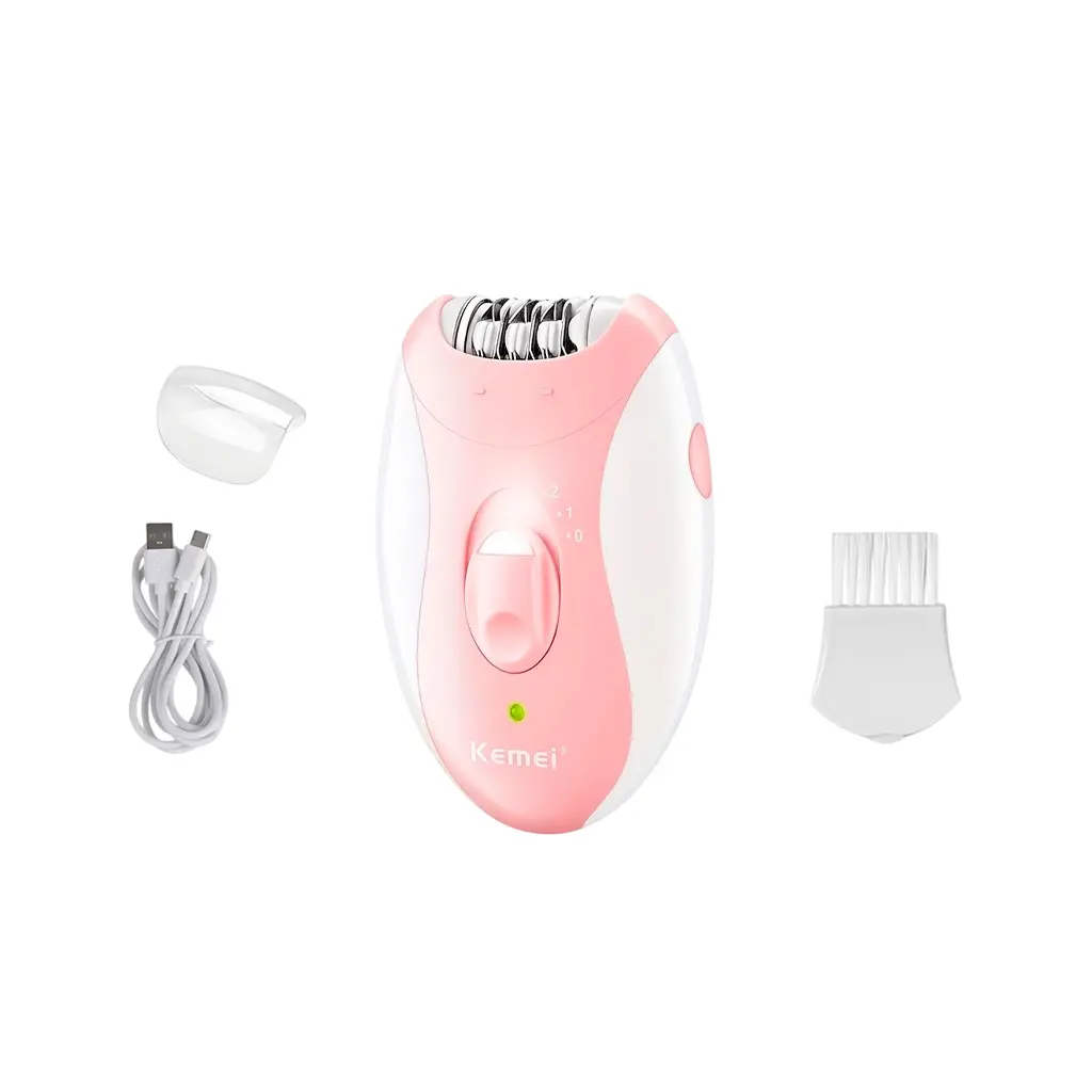 BMQ-KM-189B Depiladora eléctrica para mujer diseño portátil Kemei 2.webp
