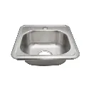 FG03 Fregadero una tina 38x38x15 acero inoxidable Faguax 1.1.webp