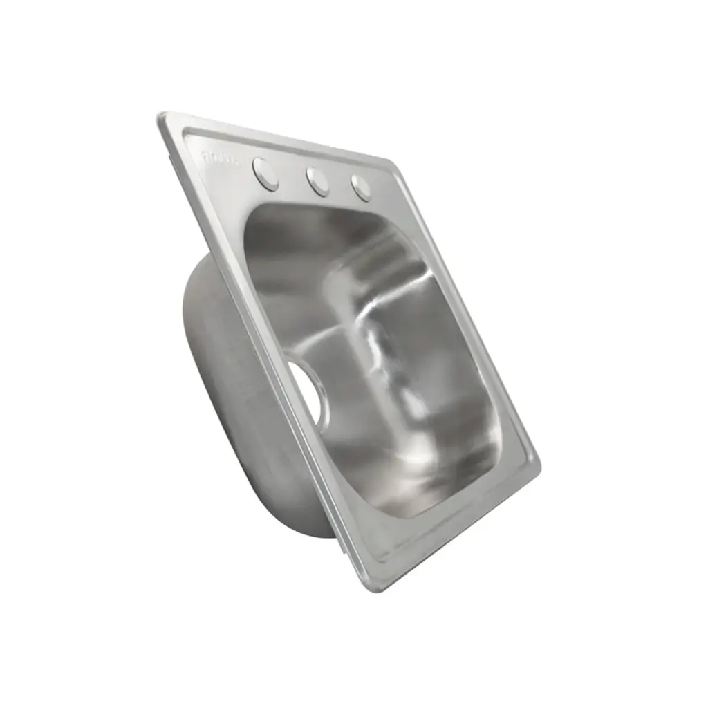 FG02 Fregadero una tina 480x480x150 acero inoxidable Faguax 1.1.webp