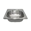 FG02 Fregadero una tina 480x480x150 acero inoxidable Faguax 3.2.webp