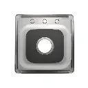 FG02 Fregadero una tina 480x480x150 acero inoxidable Faguax 3.1.webp