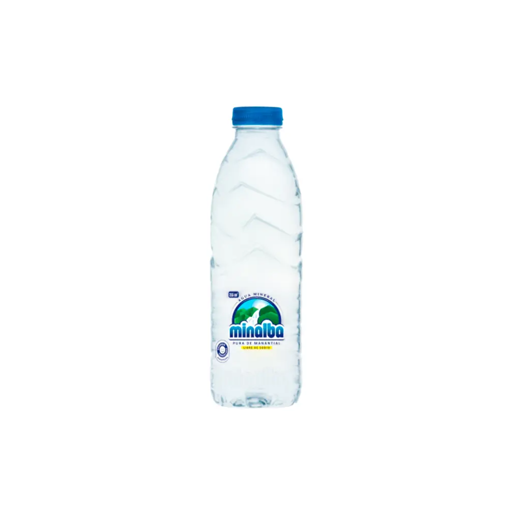 Agua mineral 600 ml Minalba