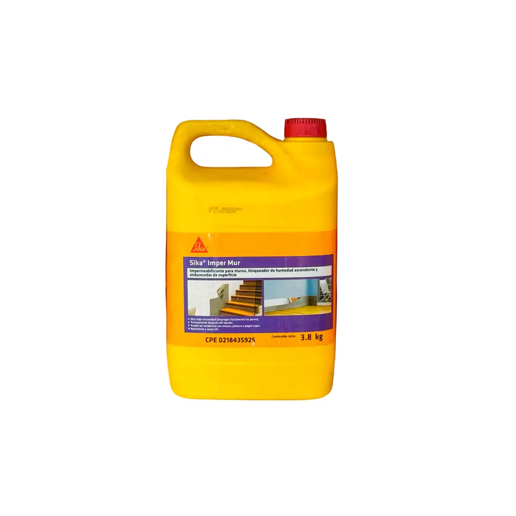 Impermeabilizante para muros 3.8kg Sika