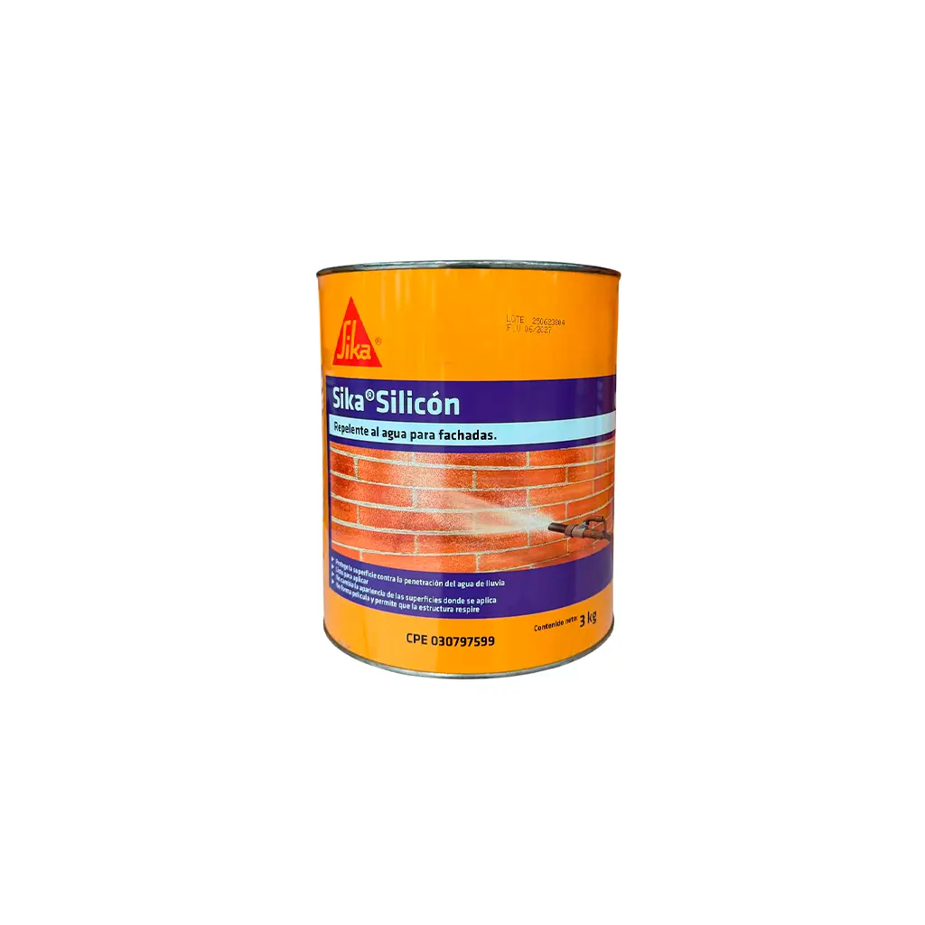 Sika silicón repelente de agua para fachadas 3k Sika