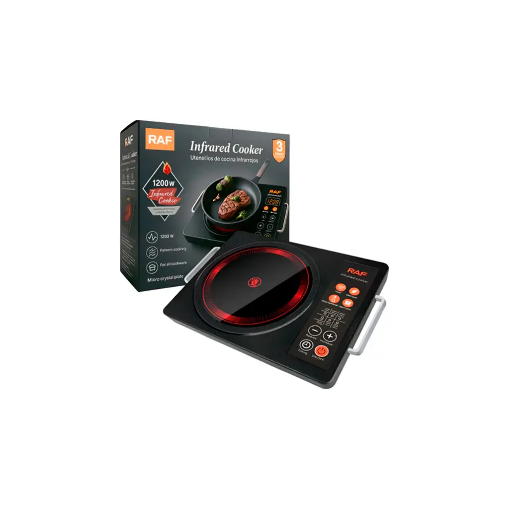 Cocina infrarroja 1200W RAF