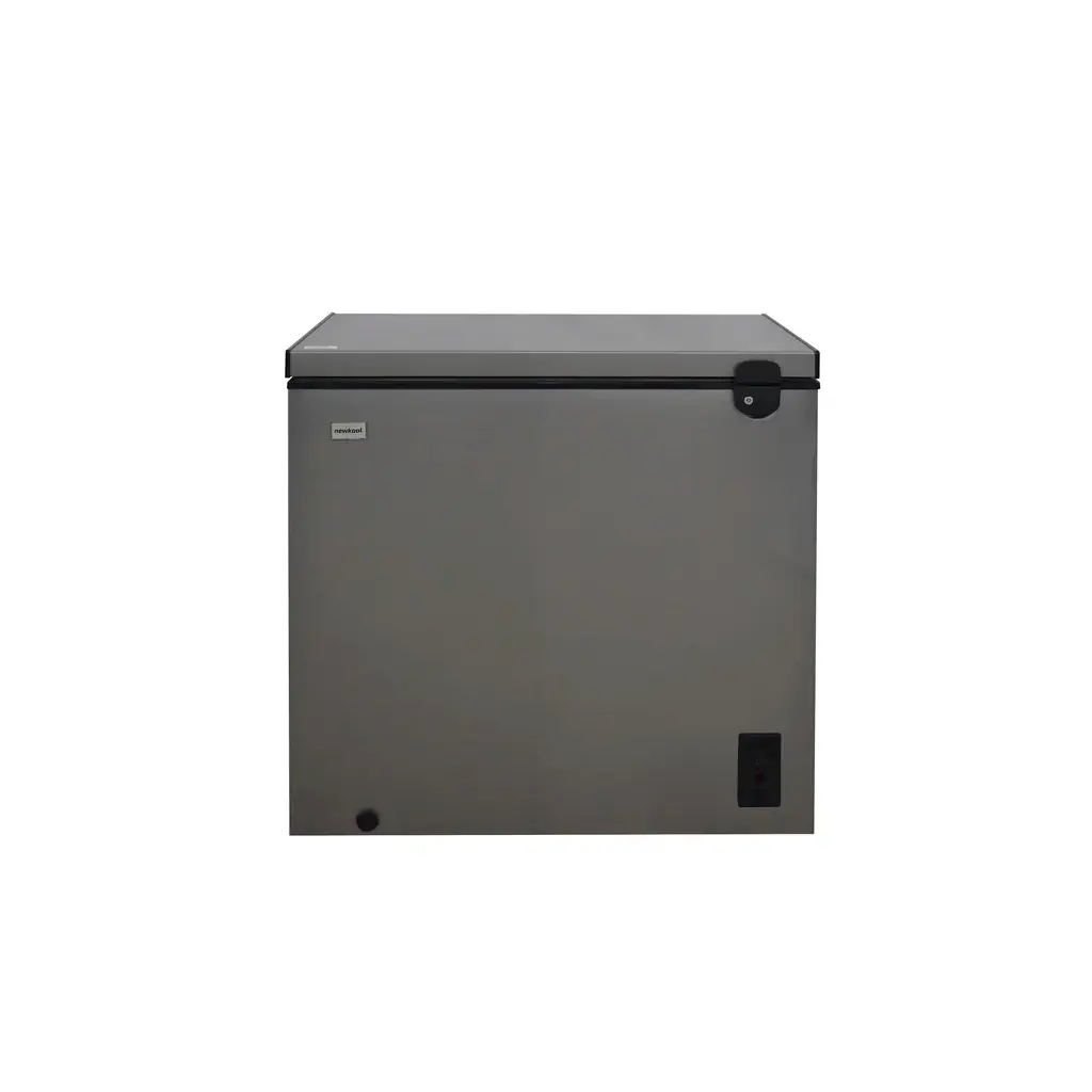 Congelador horizontal 198 litros gris Newkool