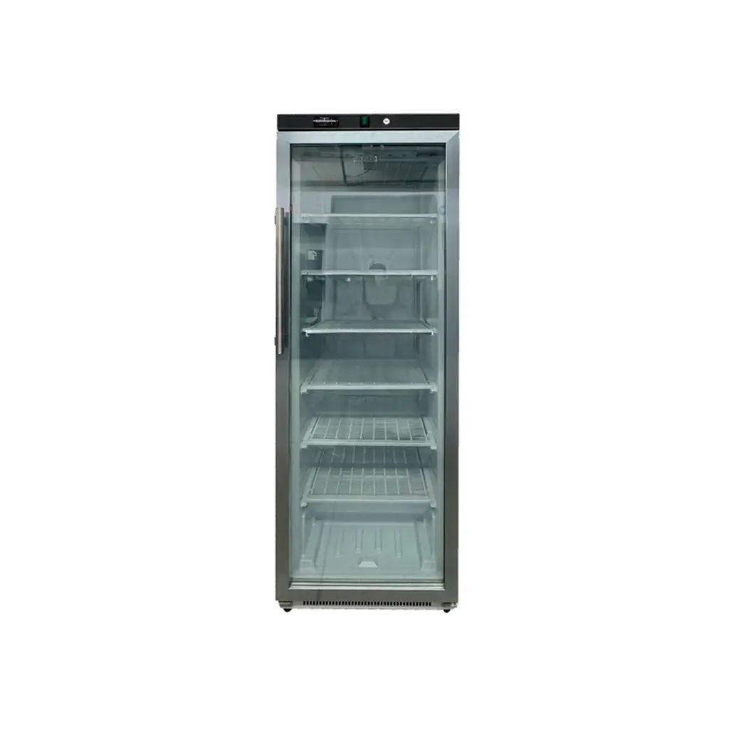 Congelador vertical exhibidor 340 litros Mystic
