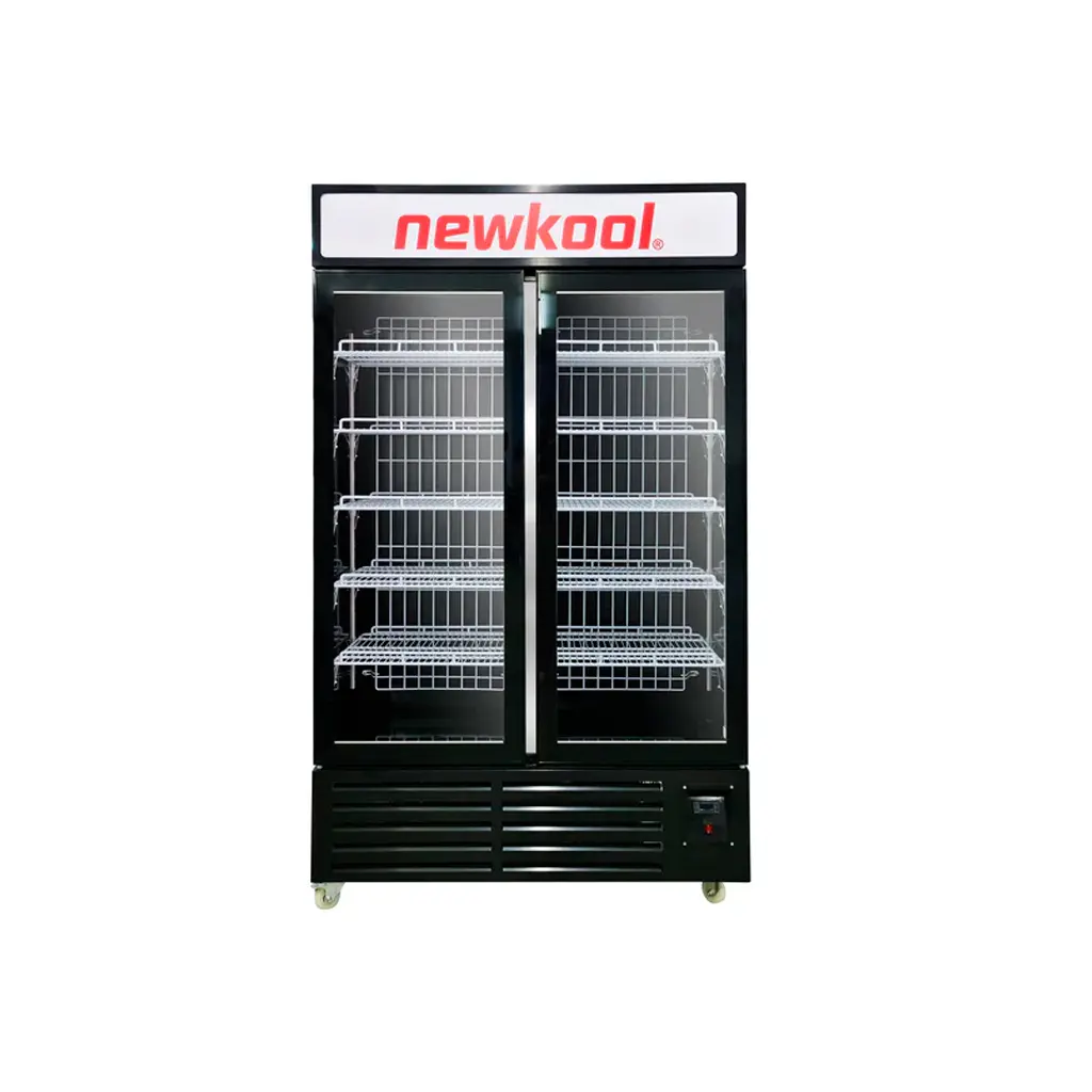 Congelador vitrina s/escarcha 730 lts Newkool