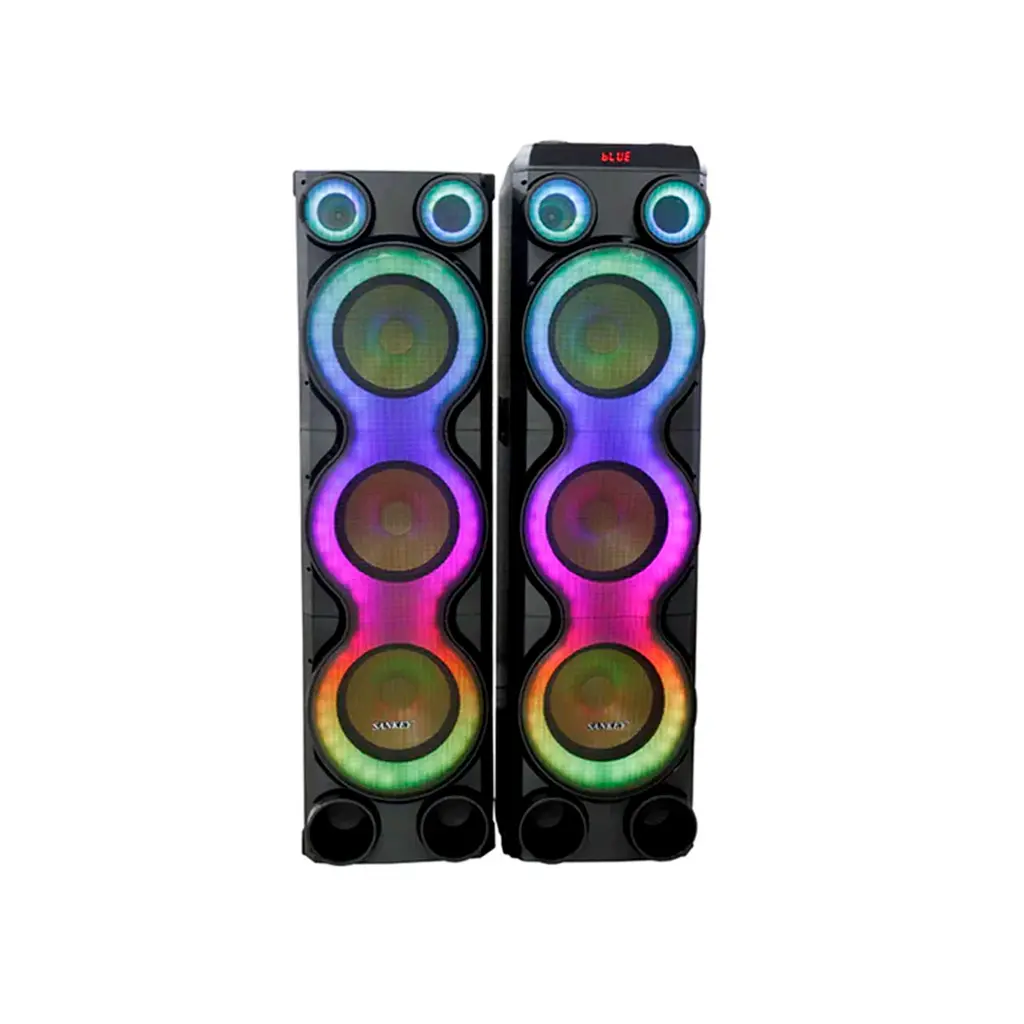 Corneta 10" Combo 200W Super Woofer USB LED Bluetooth Sankey