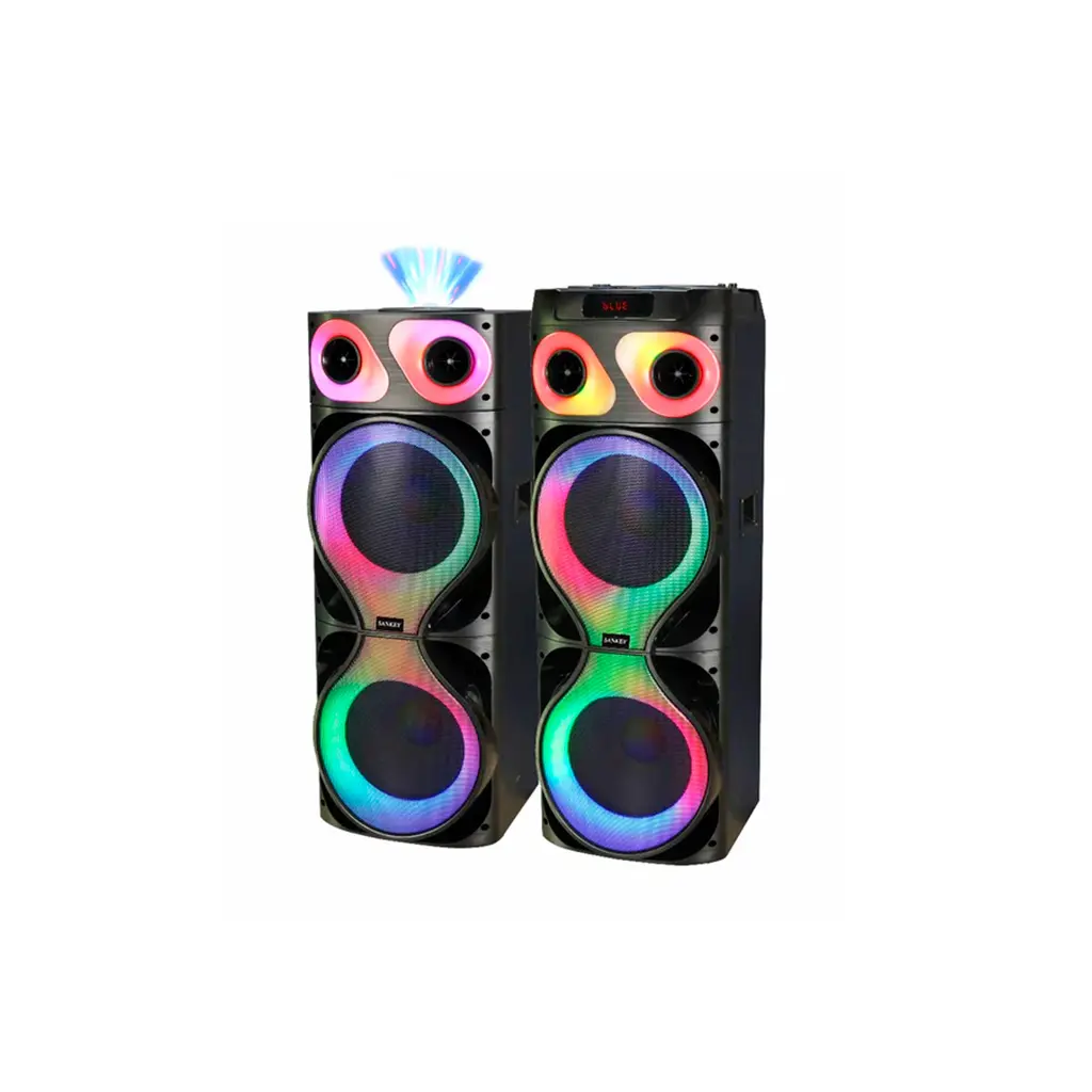 Corneta amplificada 12" 200W RMS con esfera LED Sankey