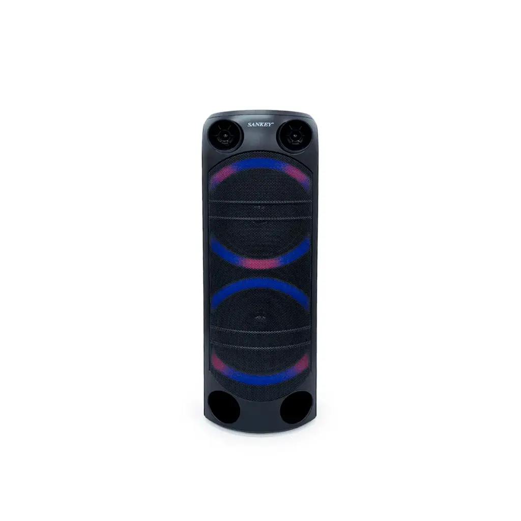 Corneta recargable 6.5" 50W karaoke con control Sankey