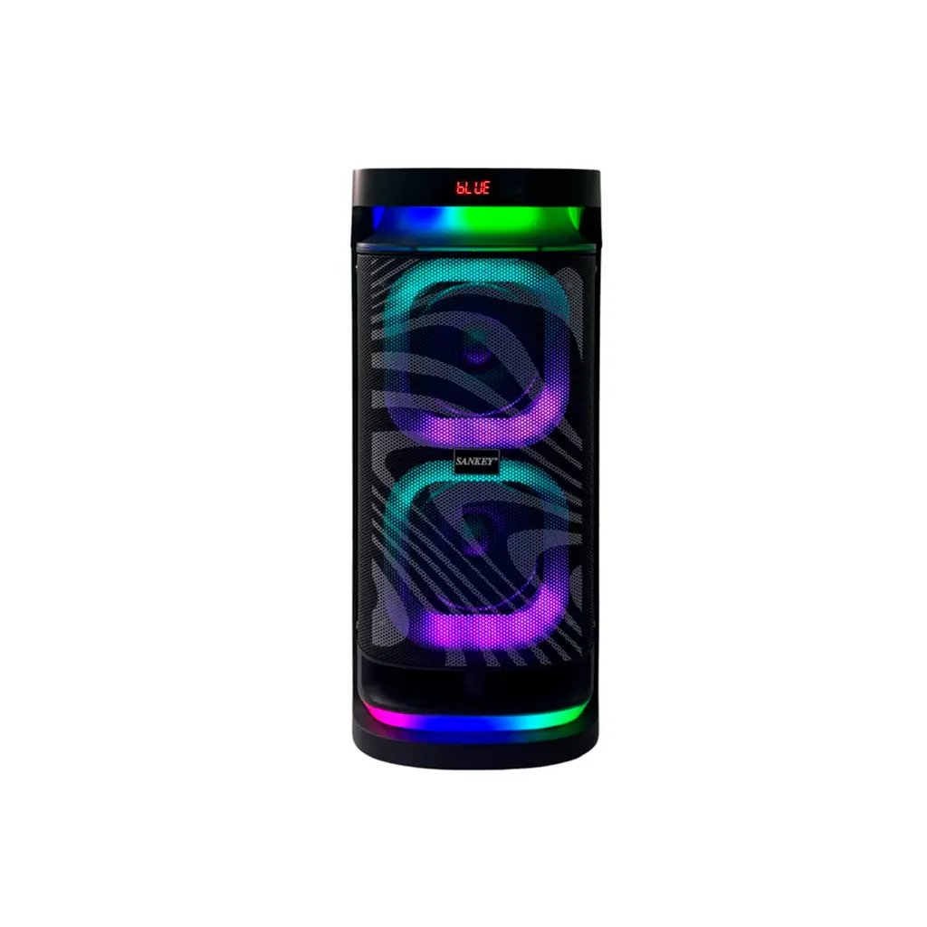 Corneta 6.5 con microfono 40W recargable Bluetooth USB Karaoke Sankey
