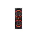 Corneta recargable 8" 84W con micrófono y control Sankey