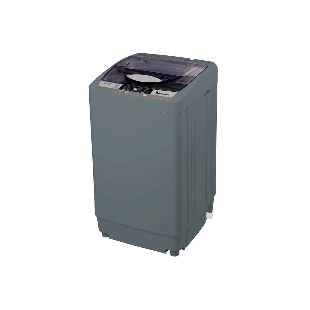 Lavadora automatica 8 Kg  gris Sj Electronics