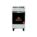 Cocina a gas 20" de piso 4 hornillas blanca Sj-20B4HJ Sj Electronics