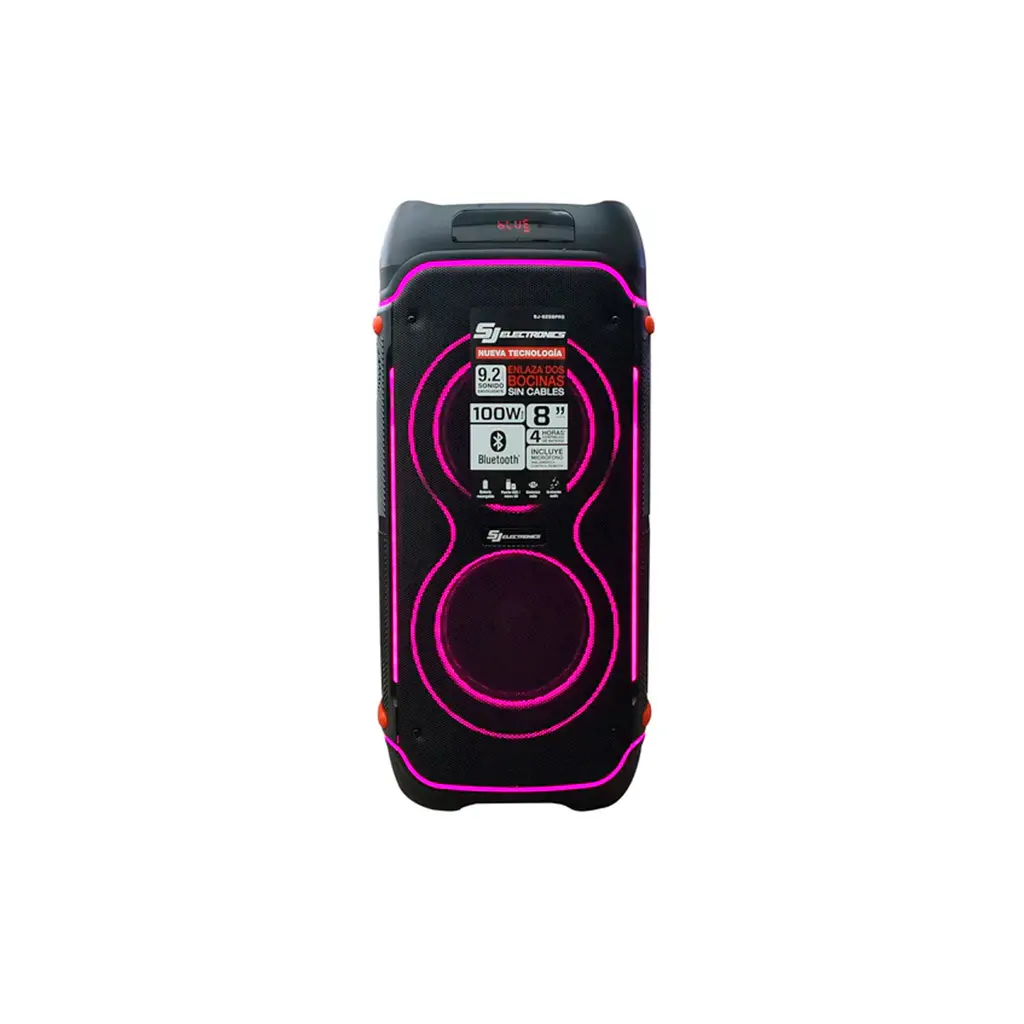 Corneta recargable 8" 100W Sj Electronics