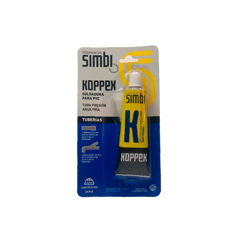 Soldadura para PVC Koppex