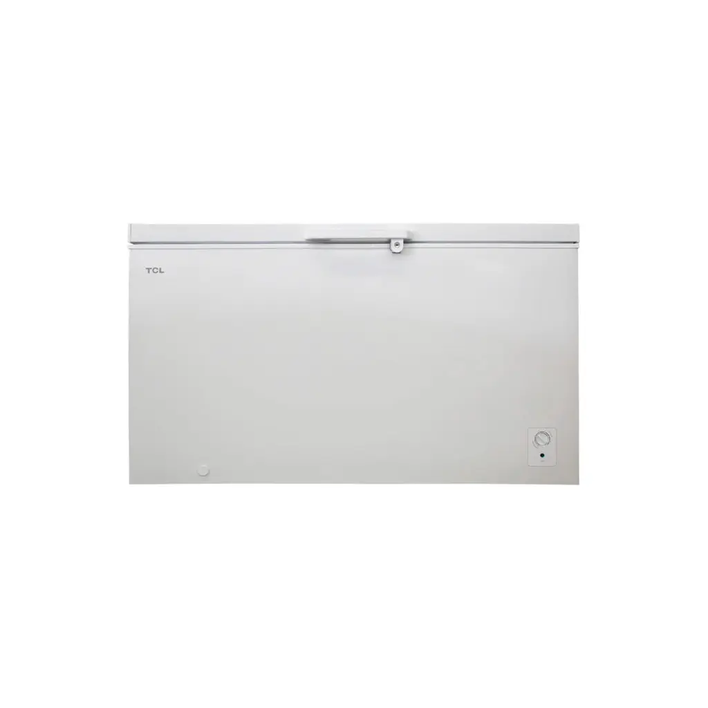 Congelador hrztl 400 litros blanco int/blanco TCL
