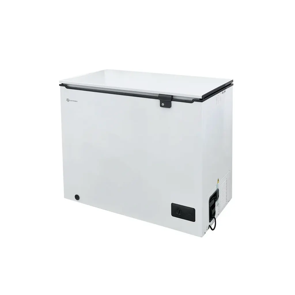 Congelador horizontal 250 litros blanco interior de aluminio SJ Electronics