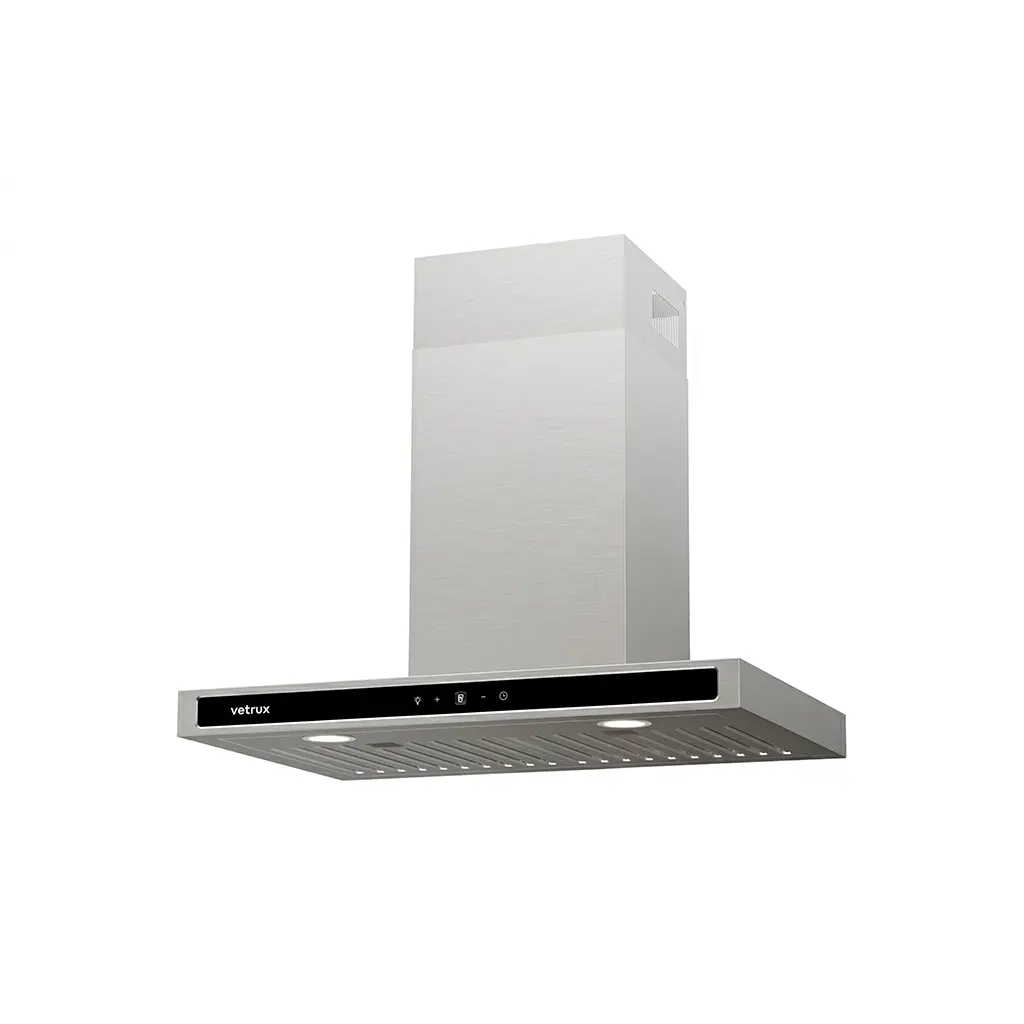 Campana Tetra Touch 76 cm acero Vetrux