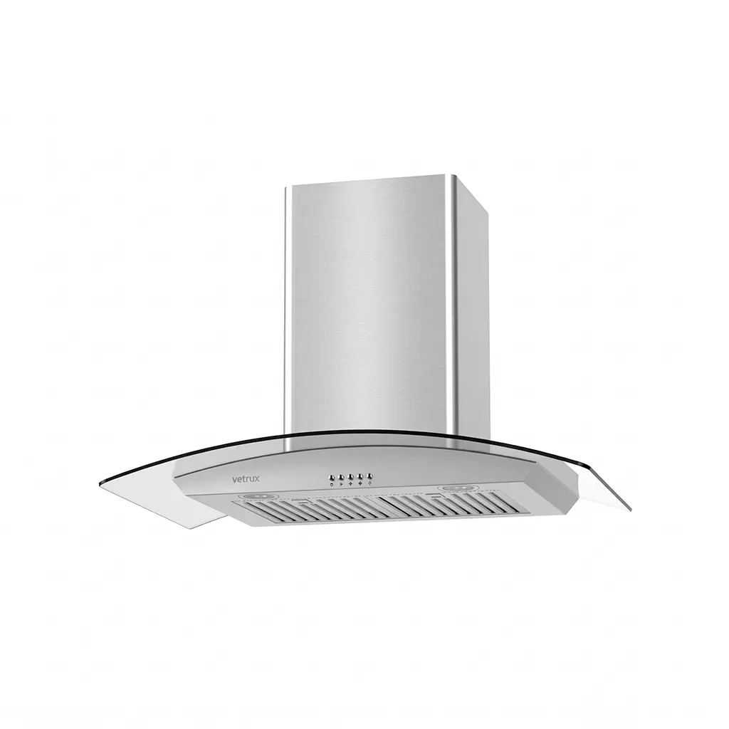 Campana Venti 76 cm acero Vetrux