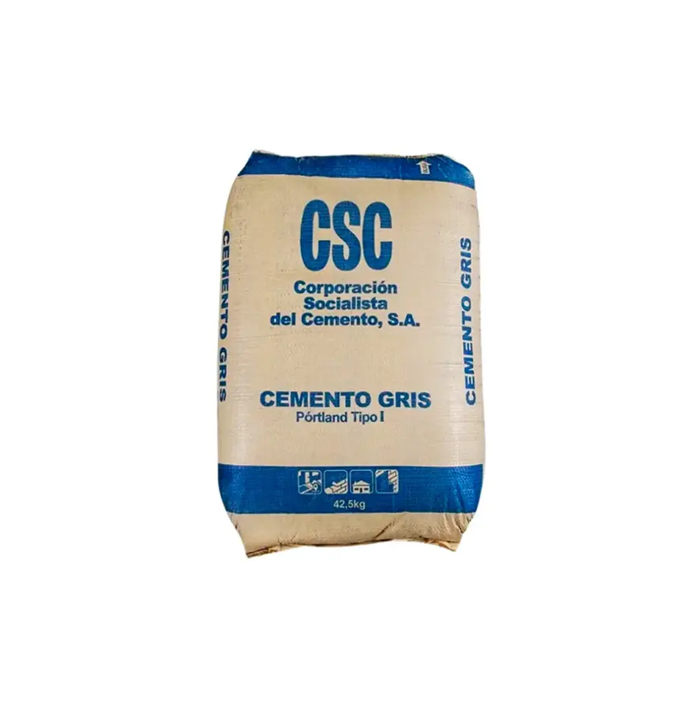 Cemento Portland gris tipo I saco 42.5 kg CSC