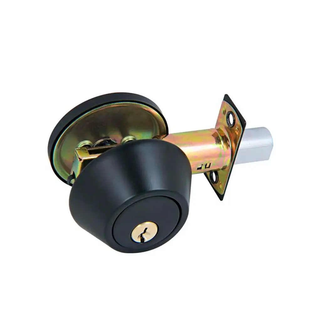 Cerrojo llave/perilla negro mate CER0130 Run