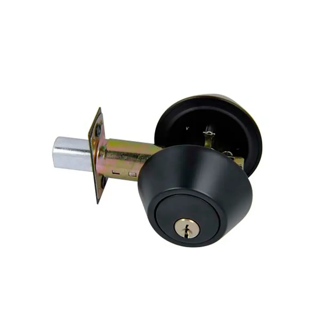 Cerrojo llave/llave negro mate CER0131 Run