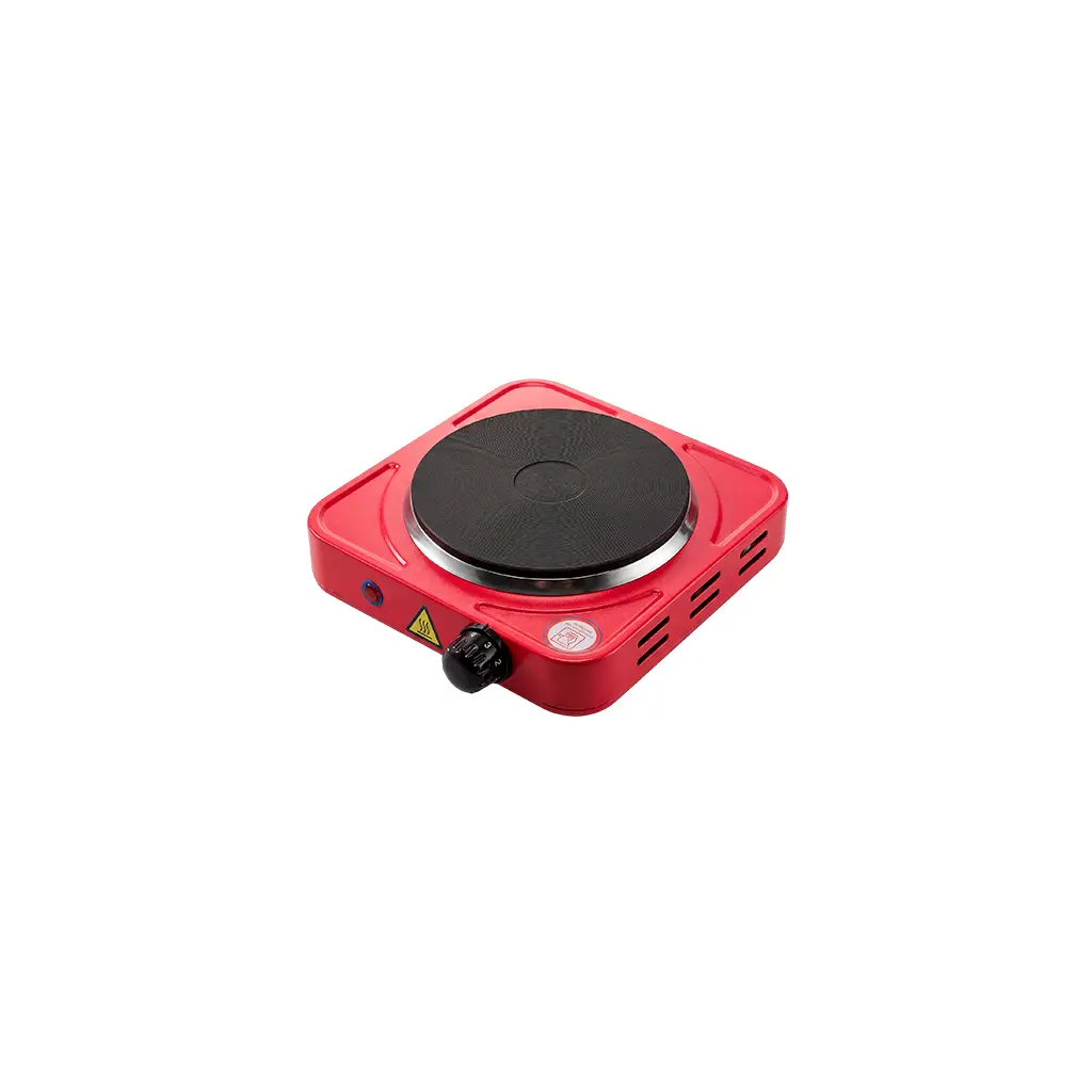 Cocinita electrica 1 hornilla 1000W rojo Jaguar