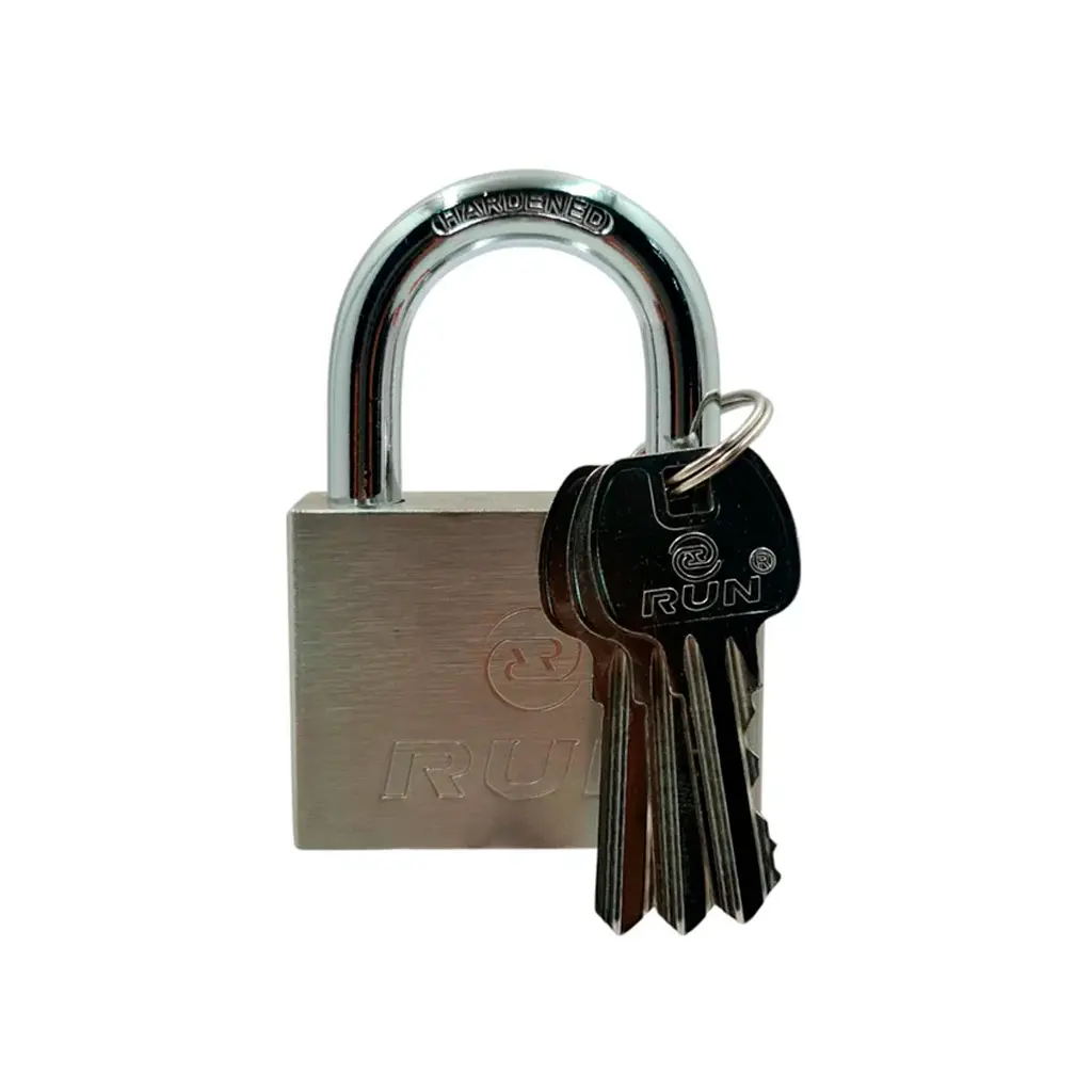Candado plano acero inoxidable 60mm Run