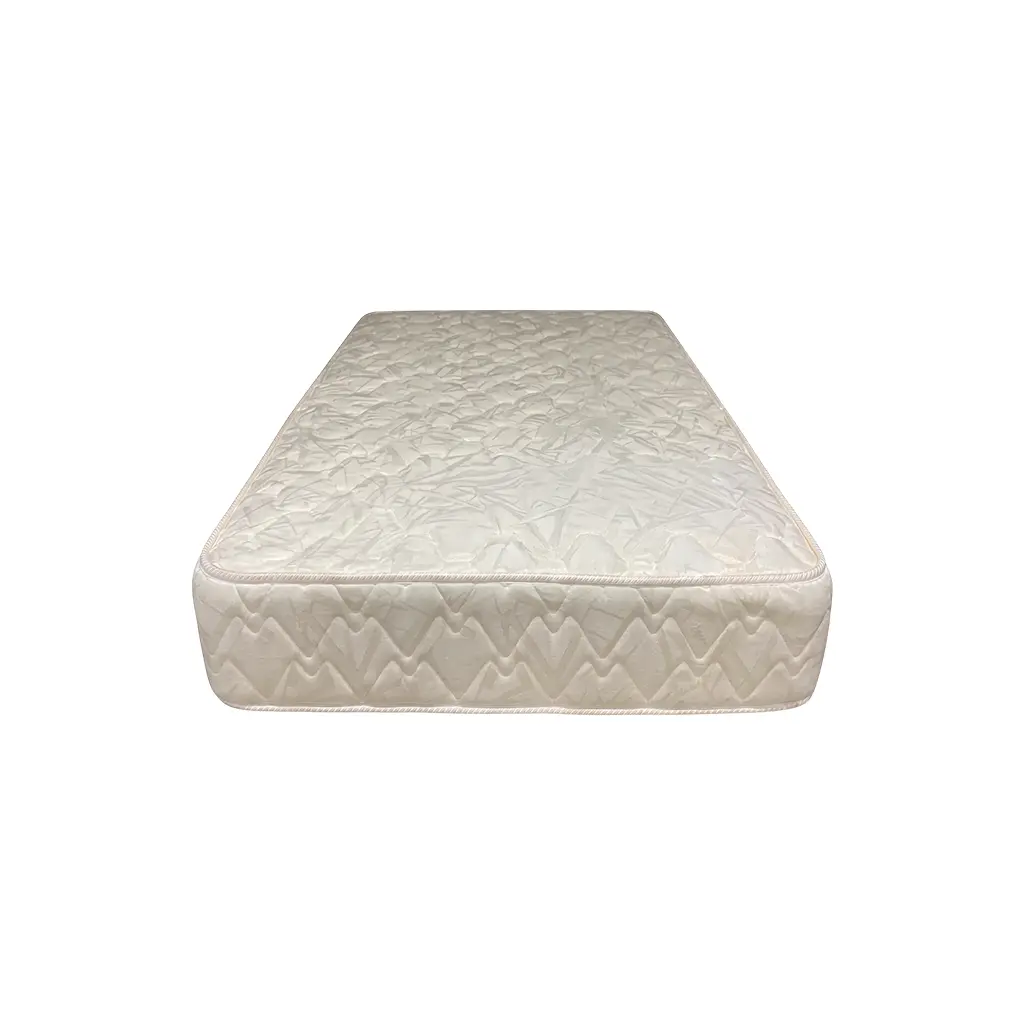 Colchon individual de resorte economico (100cm x 190cm) Ort Cobarca