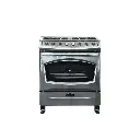 Cocina a gas 30" de piso 6h c/horno acero inox Premier