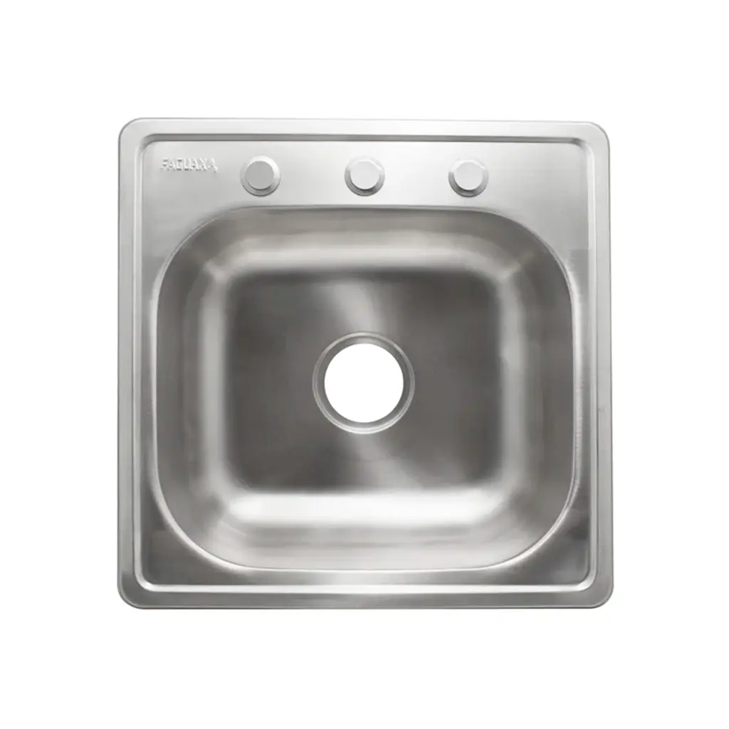 Fregadero una tina 480x480x150 acero inoxidable Faguax