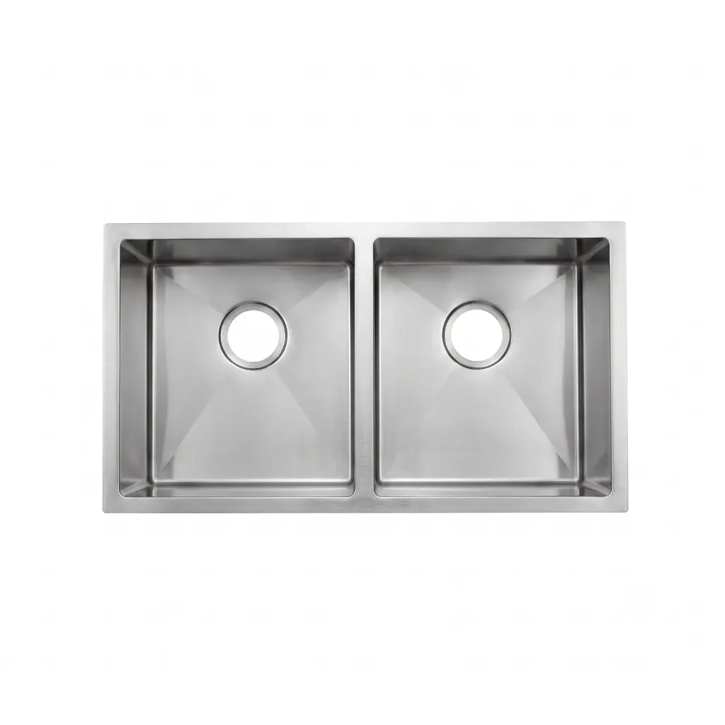Fregadero doble ponchera de lujo FRE-550 Fermetal