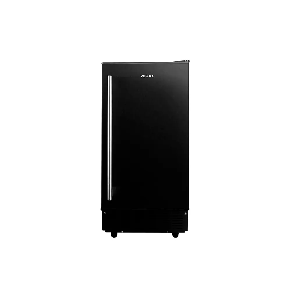 Fabricador de hielo 36kg-24hr negro Vetrux