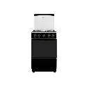 Cocina a gas 20" 4h encendido automatico negro Gplus