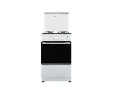 Cocina a gas 20" de piso 4 hornillas horno blanca GPCC1003522 Gplus