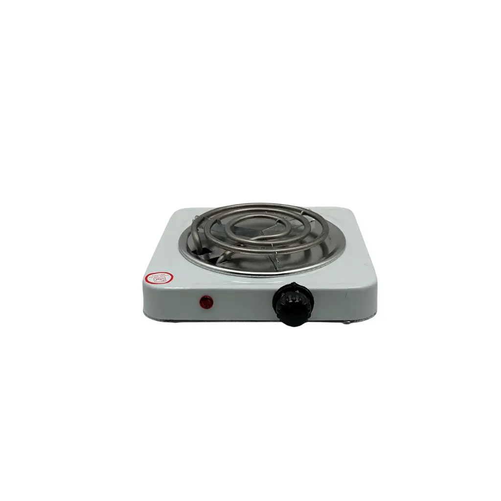 Cocinita eléctrica 1 hornilla 1000W blanco Hot Plate