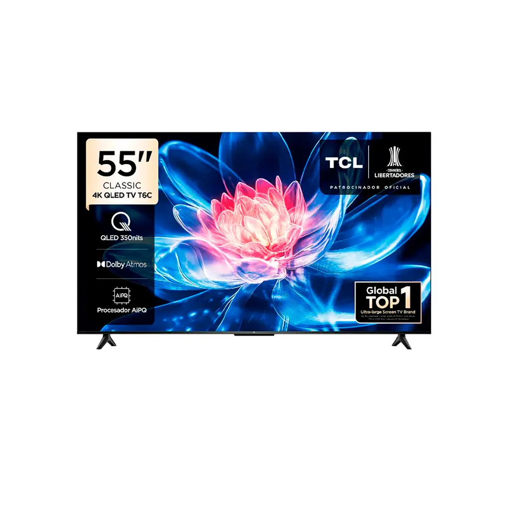 Smart TV 55" QLED 4K Google TV TCL