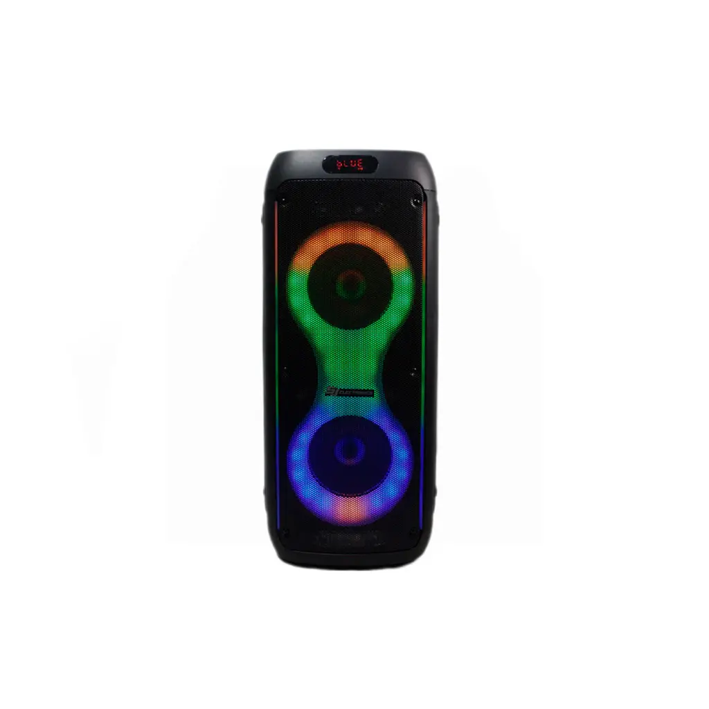 Corneta recargable 6.5" 40W doble subwoofer con tweeter de 1.5" SJ Electronics