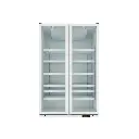 Nevera exhibidora vertical 25.25 pies blanco Jaguar