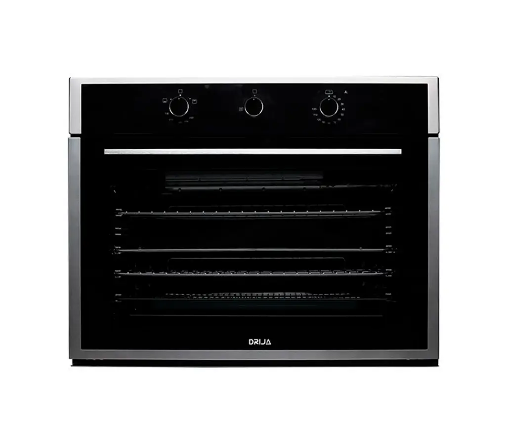 Horno p/empotrar a gas roma 76cm (30")  110-120v acero Drija