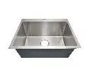 Fregadero sobre tope 1 tina 584x457x254 acero inoxidable Faguax 