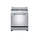 Cocina a gas 6 hornillas acero LG