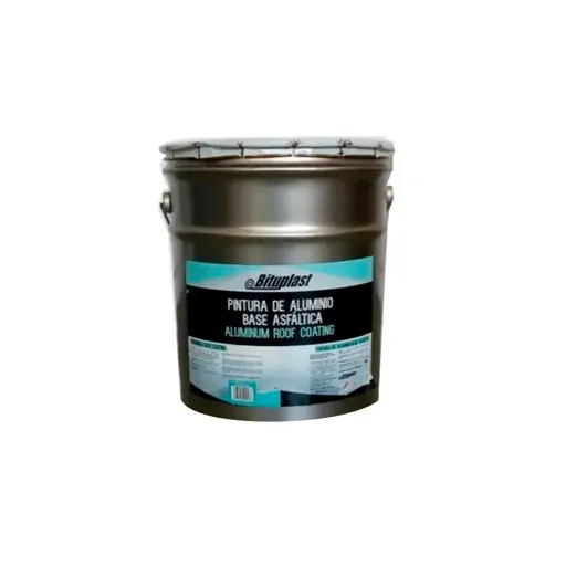 Pintura de aluminio base asfaltica cuñete Bituplast