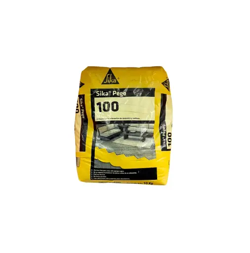 Sika pego 100 para ceramicas y baldosas 10kg Sika