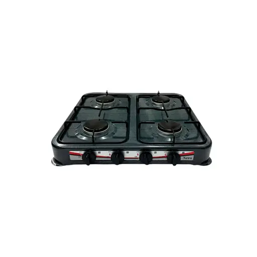 Cocinita a gas de mesa 4 hornillas gris Nero