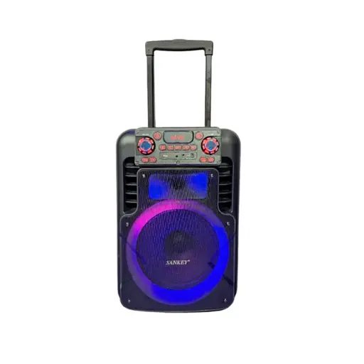 Corneta recargable 12" 50W TWS karaoke Sankey